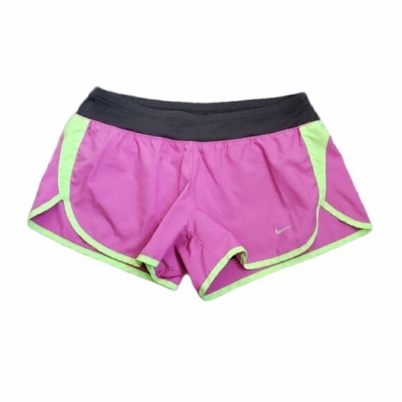 NIKE 2-1 RUNNING SHORTS - Picture 1 of 4